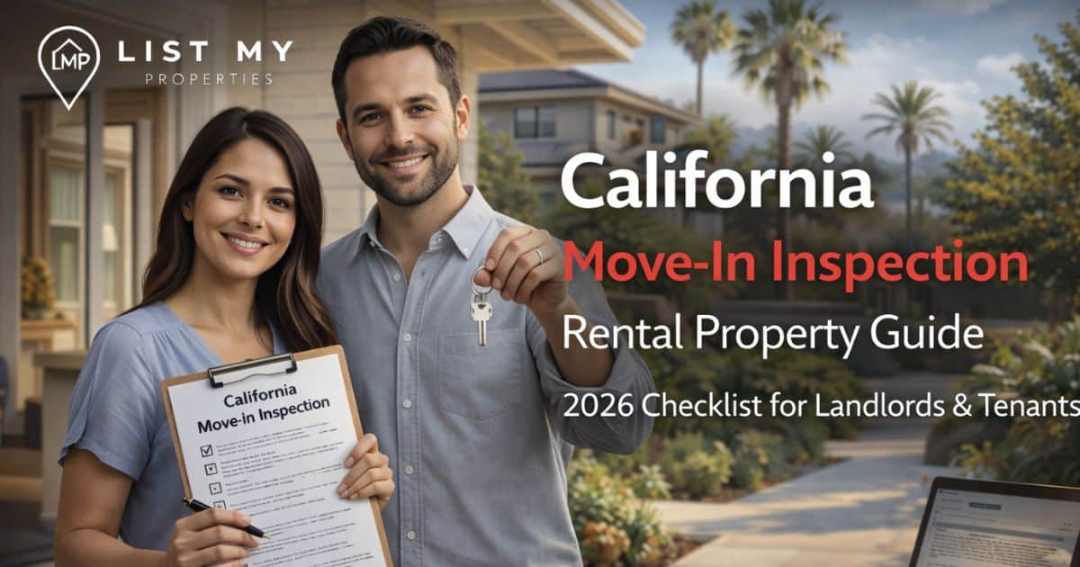 California Move In Inspection Rental Property Guide for Landlords and Tenants (2026 Checklist)